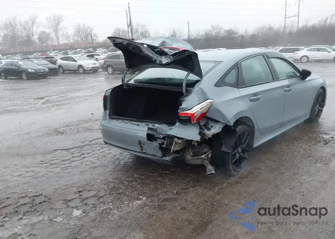 2022 Honda Civic Sport z USA, uszkodzony, nr VIN 2HGFE2F59NH581139
